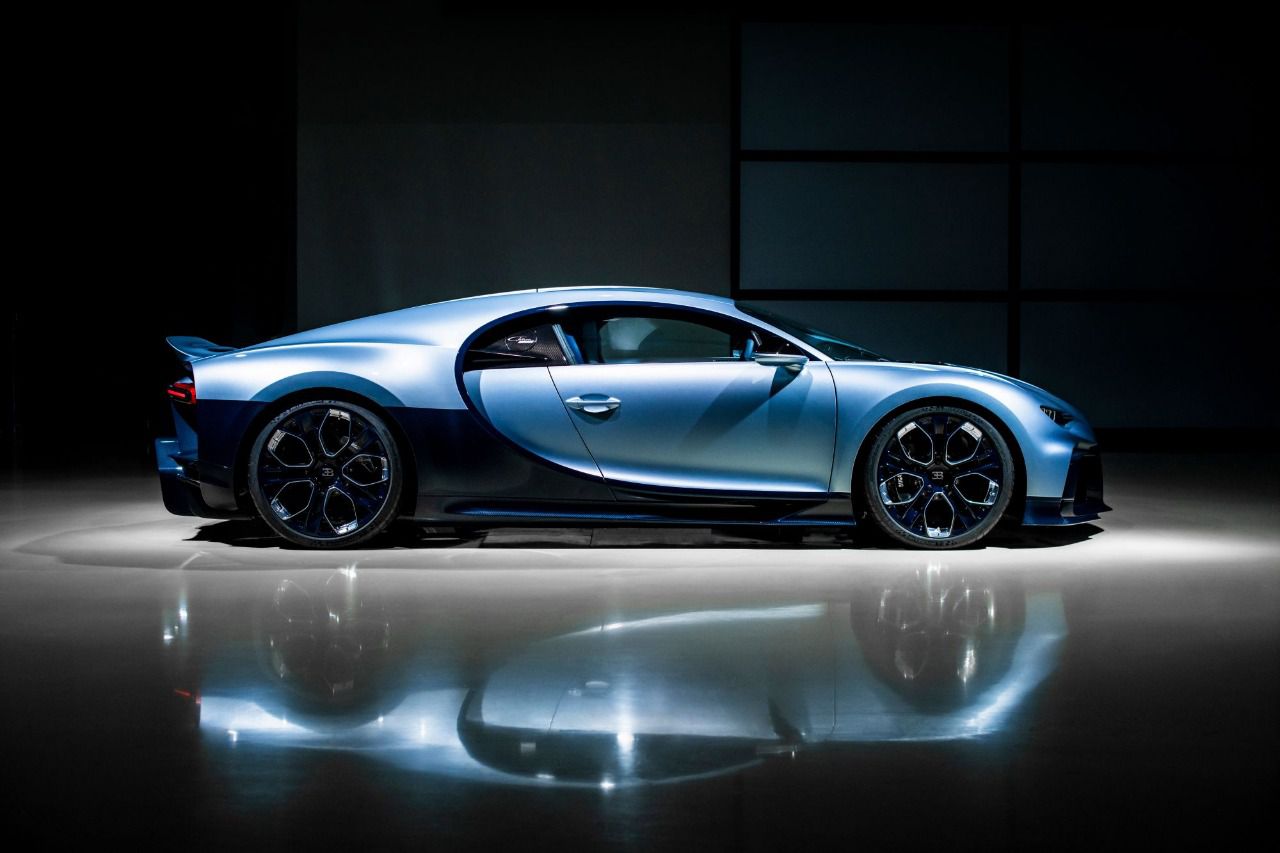 Lateral del Bugatti Chiron Profilée (Autor: Bugatti)