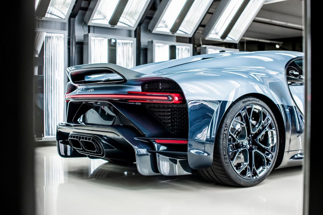 Trasera del Bugatti Chiron Profilée (Autor: Bugatti)