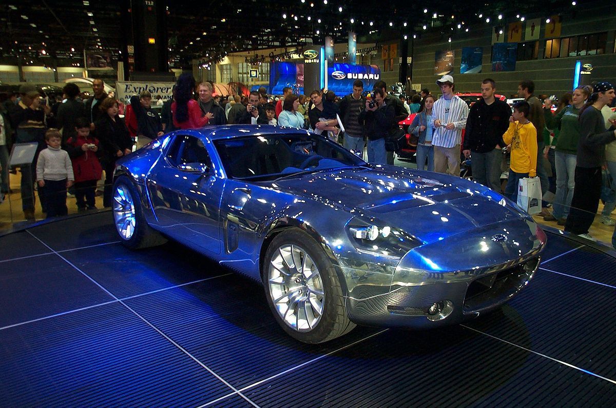 Presentación del Ford Shelby GR-1 en el North American International Auto Show de Chicago en 2005