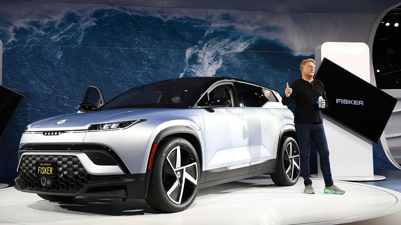Henrik Fisker presentando el nuevo modelo SUV eléctrico de la compañía (Autor: Henrik Fisker)