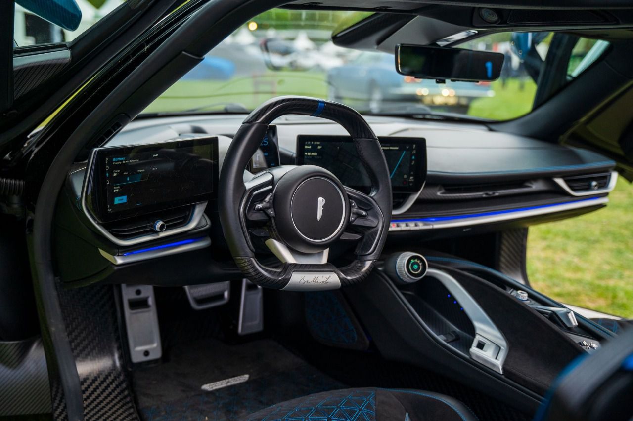 Interior del Pininfarina Battista