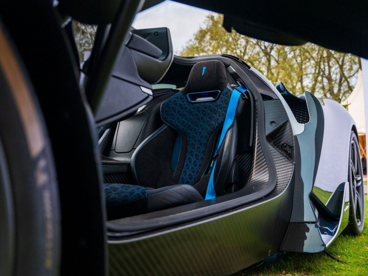 Asiento del conductor del Pininfarina Battista