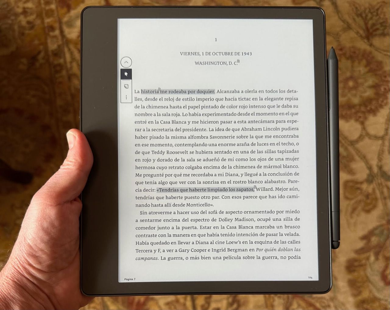 Nuevo Kindle Scribe permite escribir notas a mano en eBooks