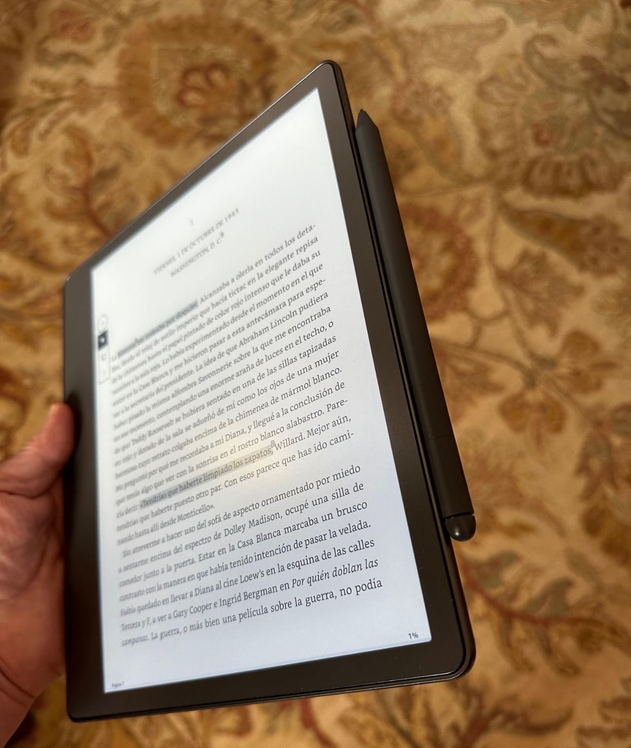 Nuevo Kindle Scribe permite escribir notas a mano en eBooks