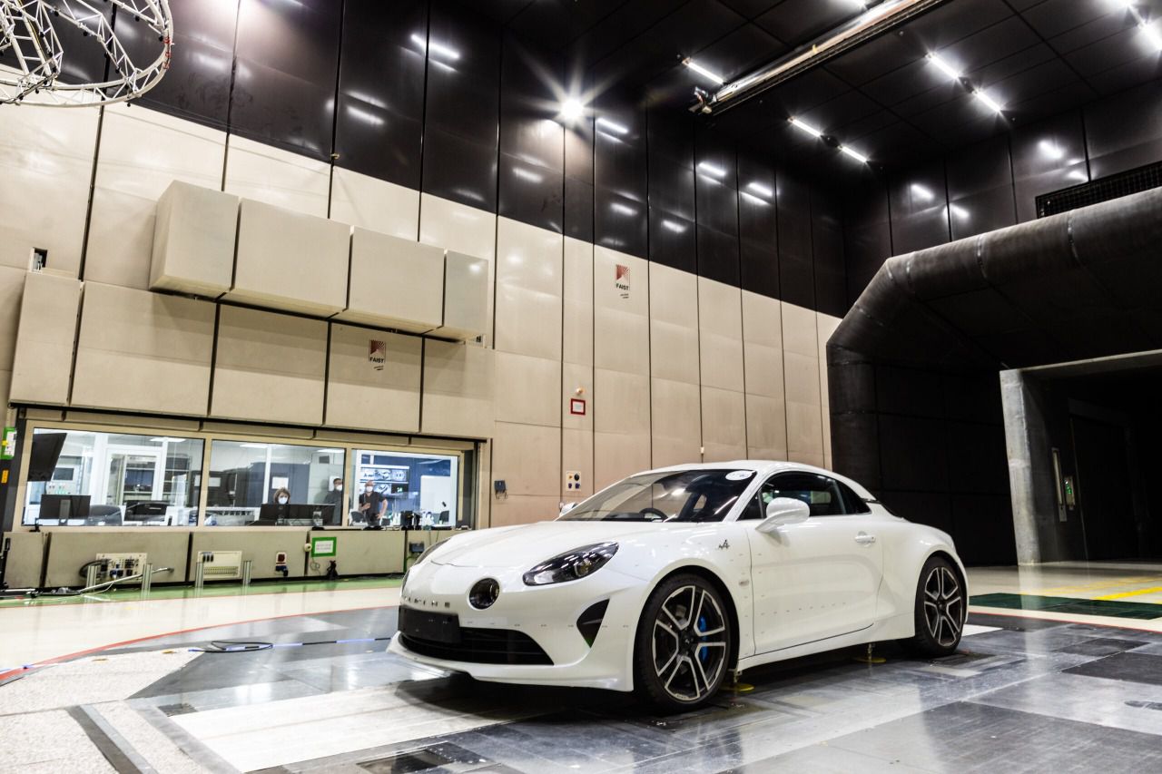 Pruebas en el túnel de viento (Autor: Renault Group)