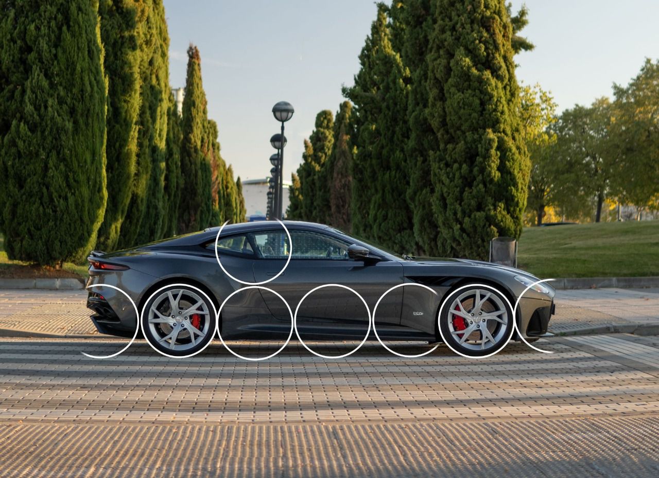 Proporciones del modelo Super GT (Autor: Juan Temiño)