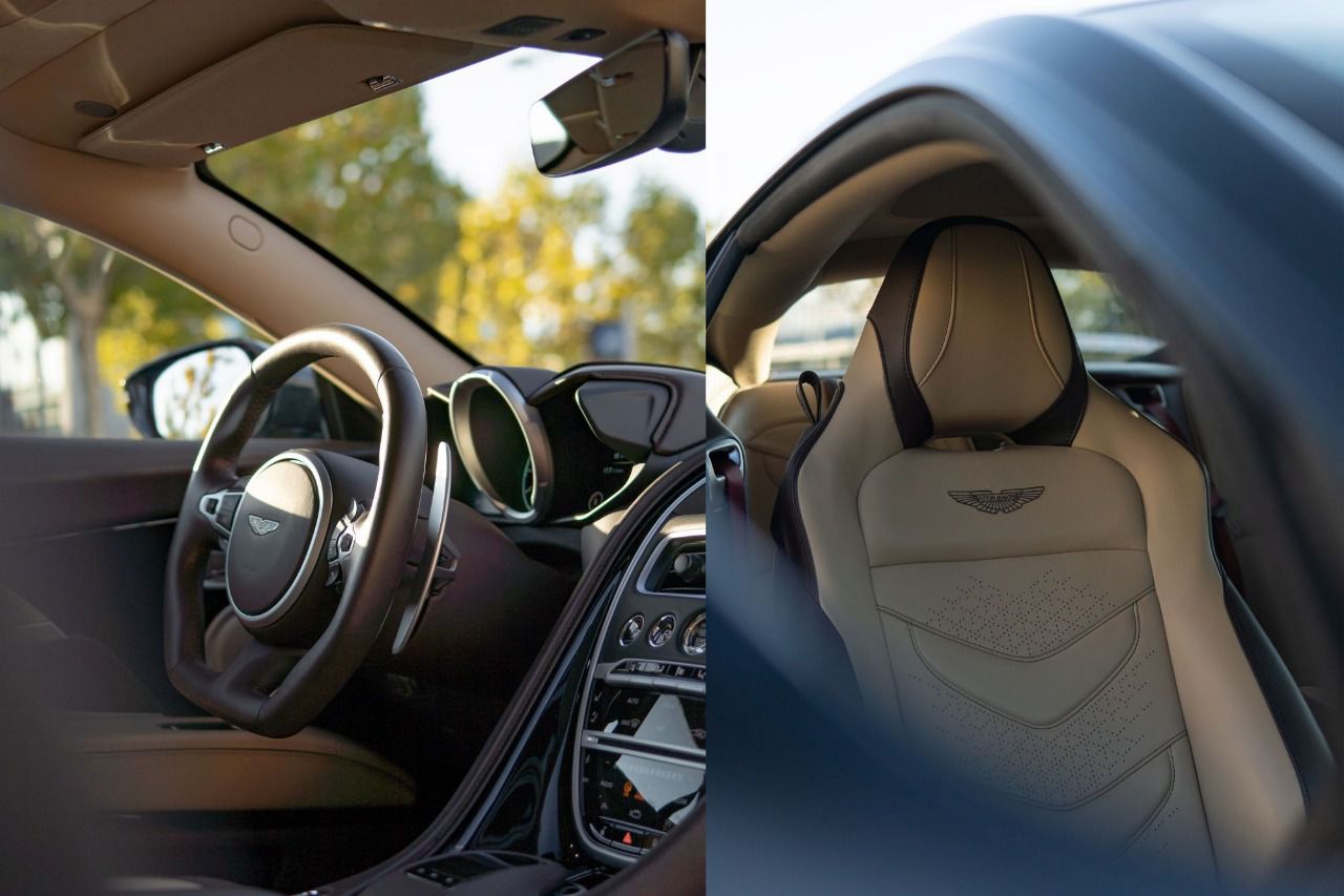 Interior del DBS Superleggera (Autor: Juan Temiño)