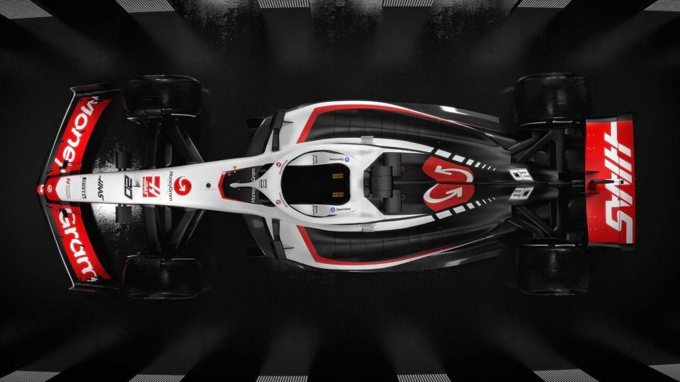 MoneyGram Haas F1 Team livery VF-23
