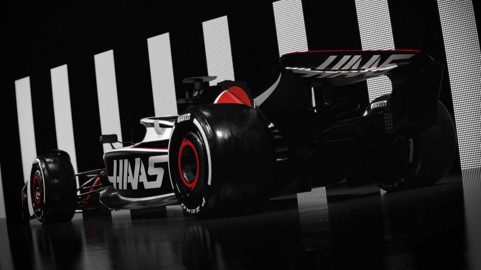 MoneyGram Haas F1 Team livery VF-23