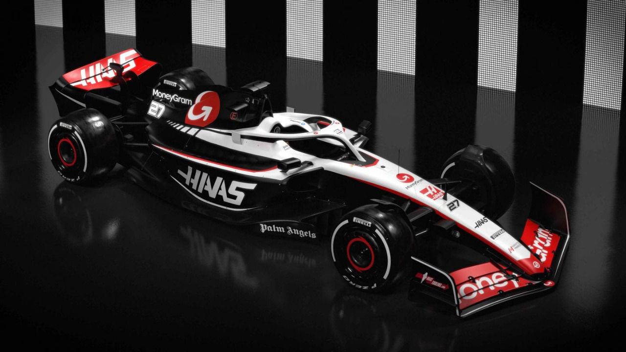 MoneyGram Haas F1 Team livery VF-23