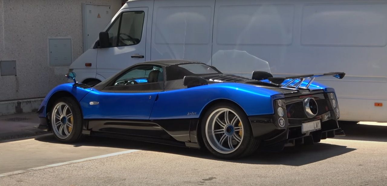 Pagani Zonda HH con matrícula española