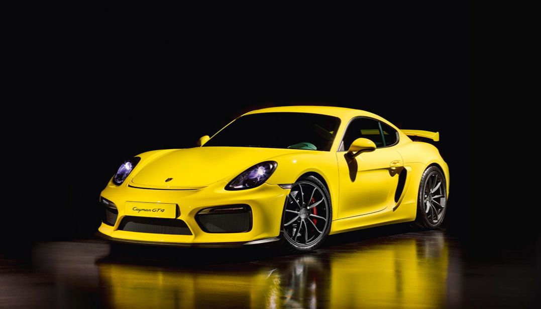 Primera generación del modelo Cayman GT4