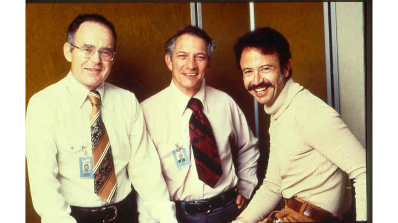 Gordon Moore, Robert Noyce y Andy Grove