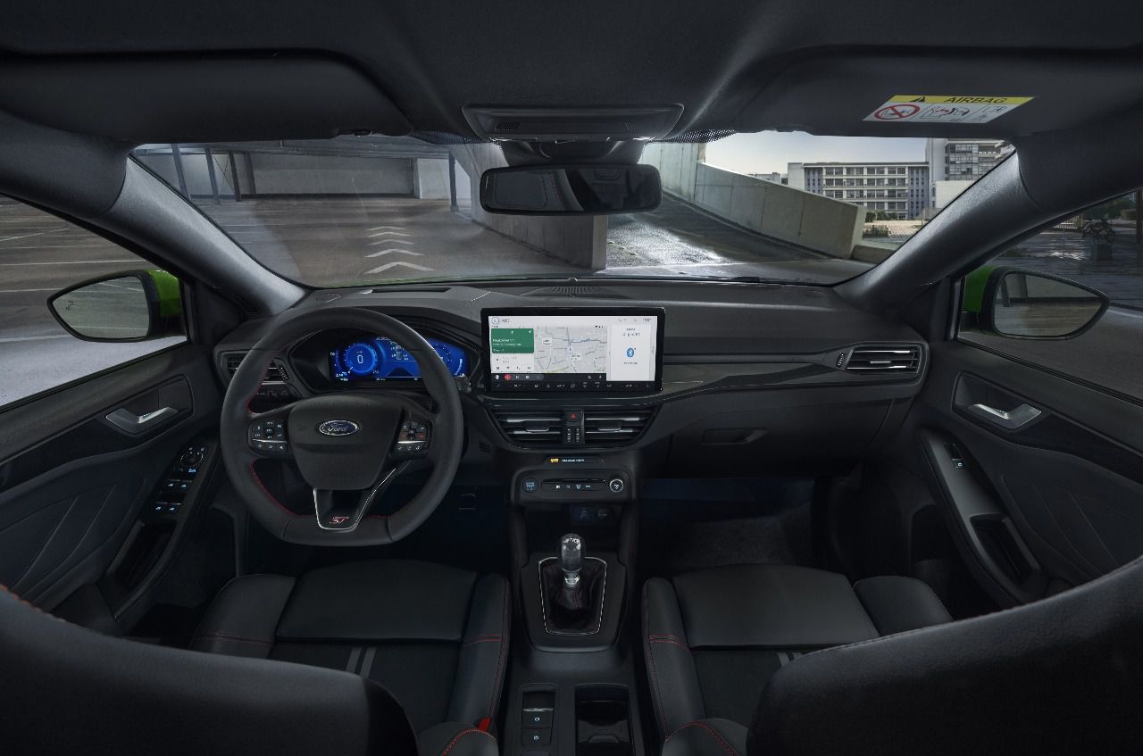 Interior del Ford Focus ST