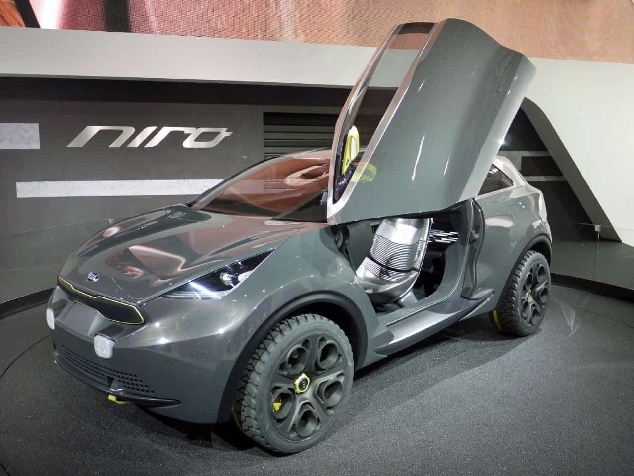 Concepto del futuro modelo Kia Niro