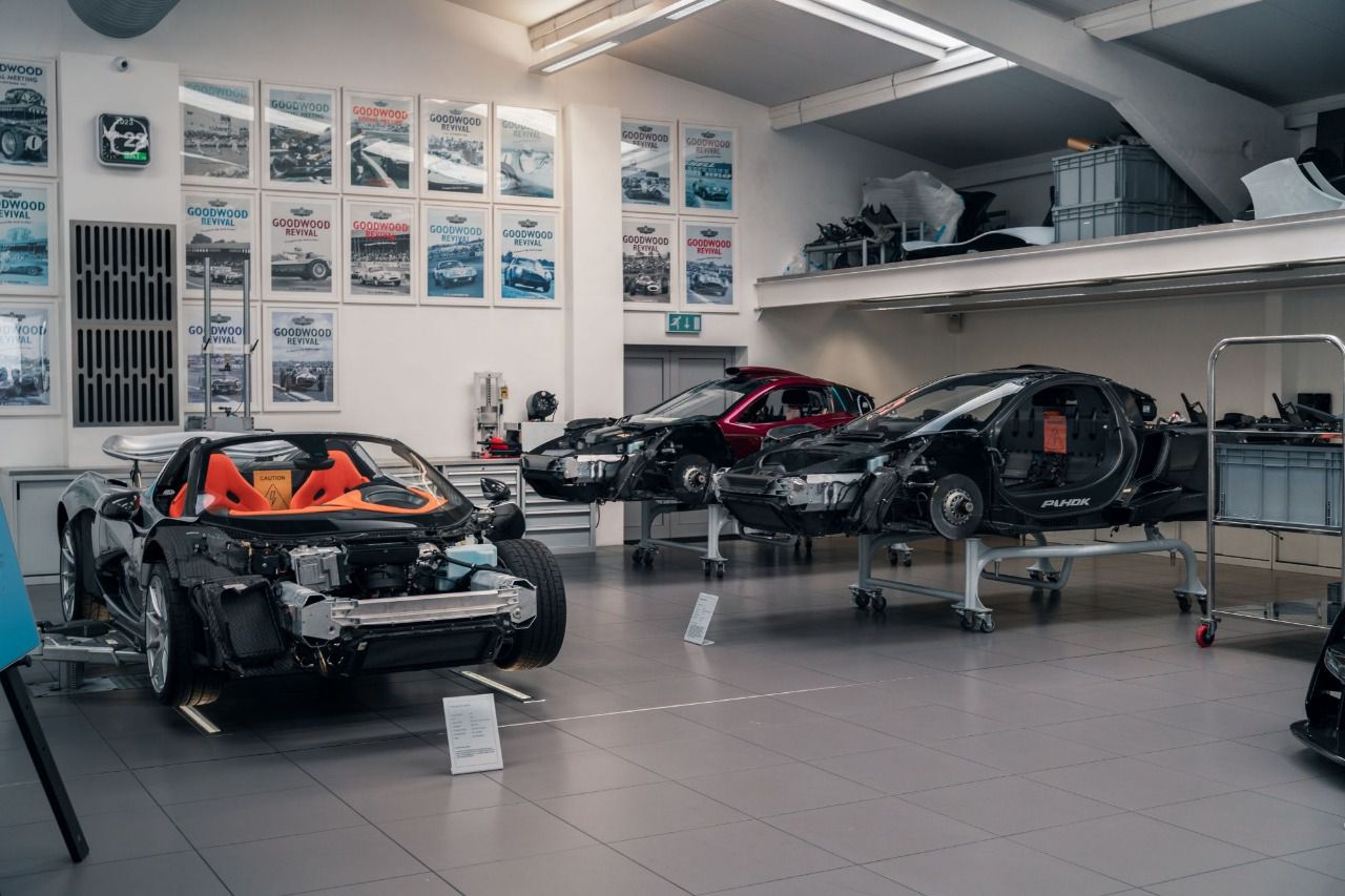 De izquierda a derecha, McLaren P1 Spider, McLaren P1 GT y McLaren P1 HDK (Autor: Alvaro Muro)