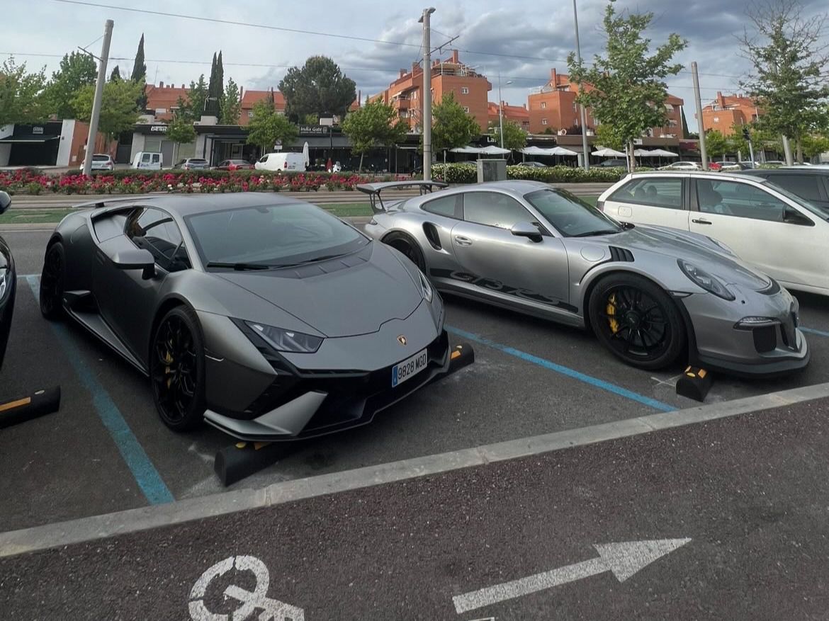 Primer Lamborghini Huracán Técnica nacional