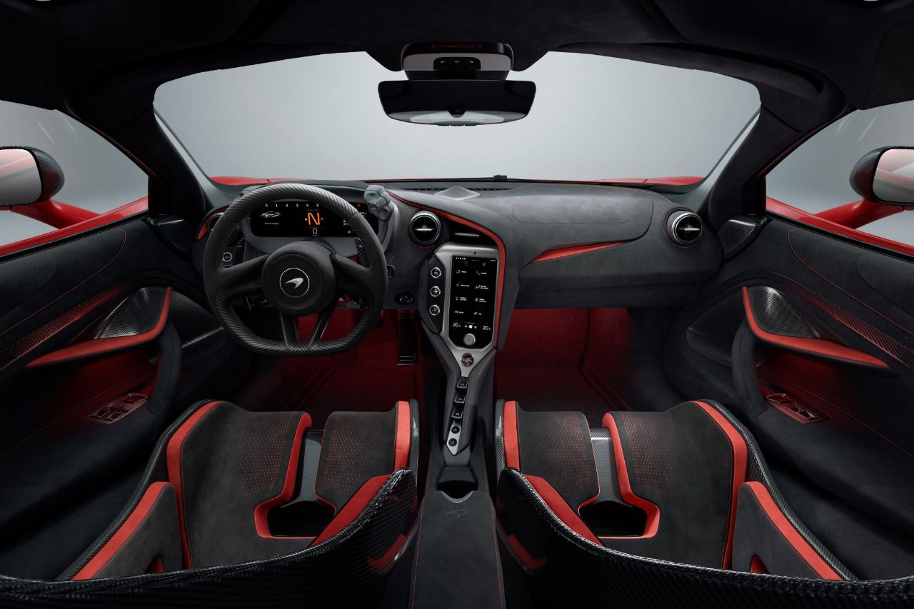 Interior del McLaren750S