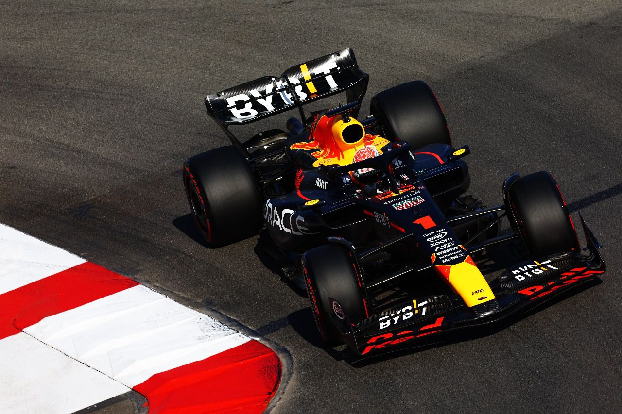 Max Verstappen durante el GP de Mónaco 2023