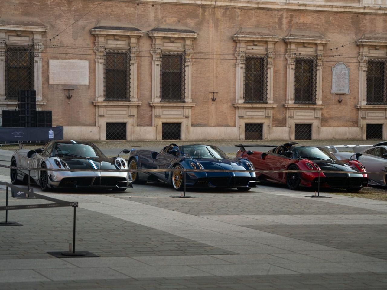 Tres unidades del Pagani Huayra (Autor: Alvaro Muro)