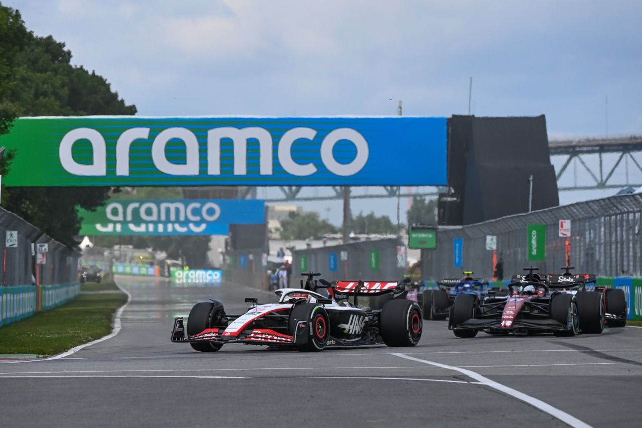 Kevin Magnussen durante el GP de Canadá 2023