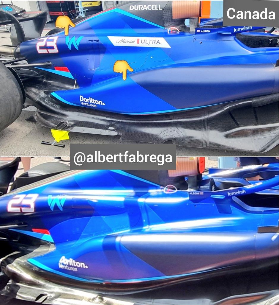 Nuevos pontones del FW45