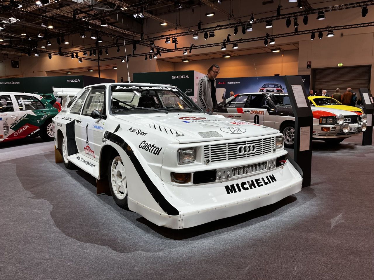 Audi quattro de rally