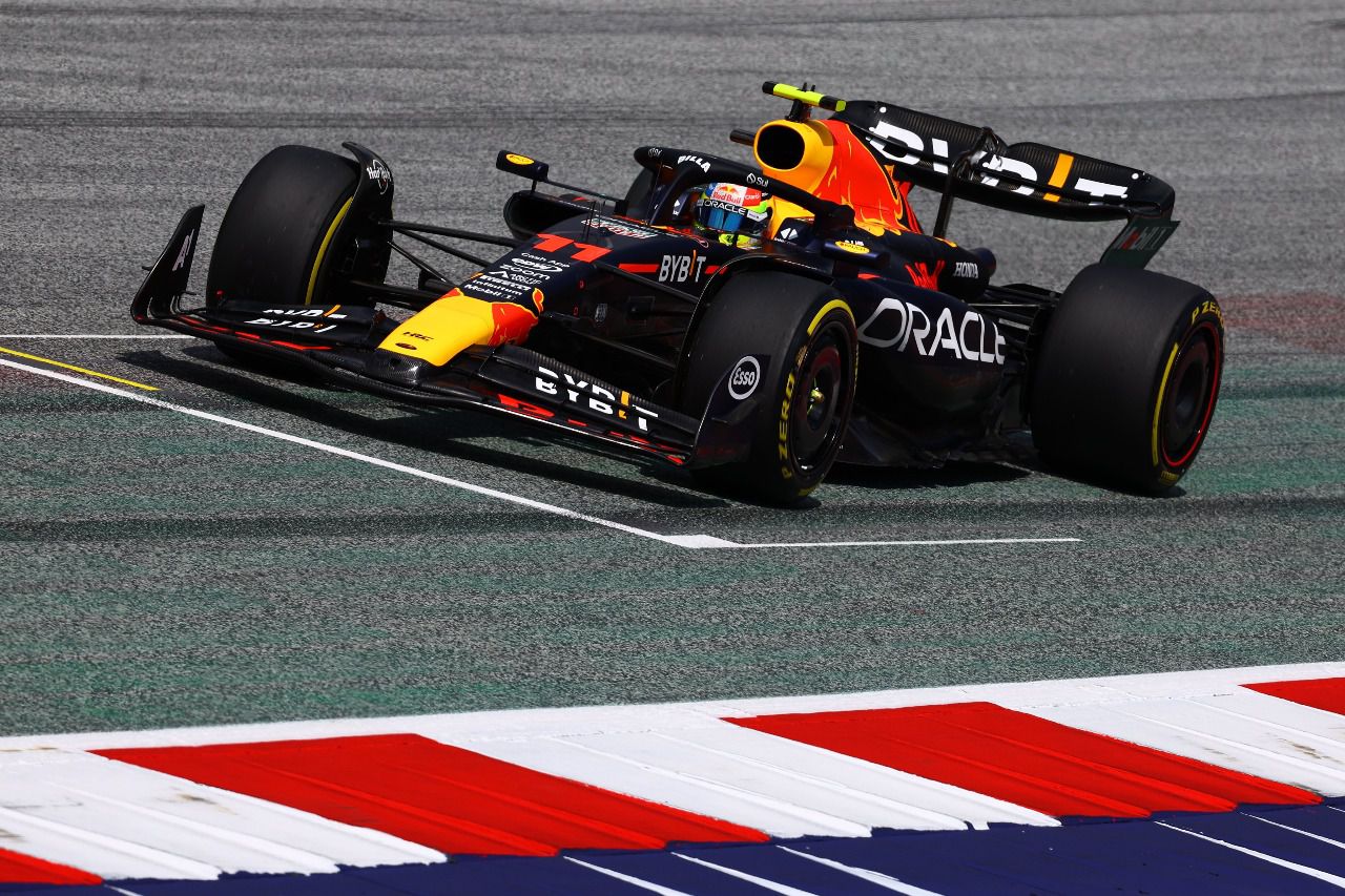 Sergio ‘Checo’ Pérez durante el GP de Austria