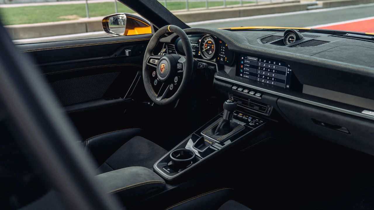 Interior del GT3 RS