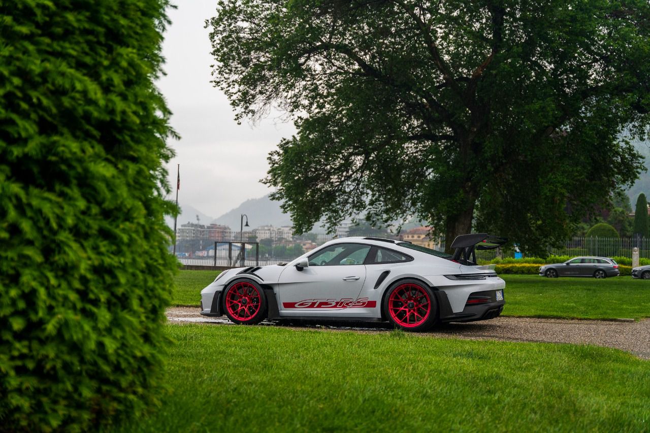 Vista lateral-trasera del GT3 RS (Autor: Alvaro Muro)