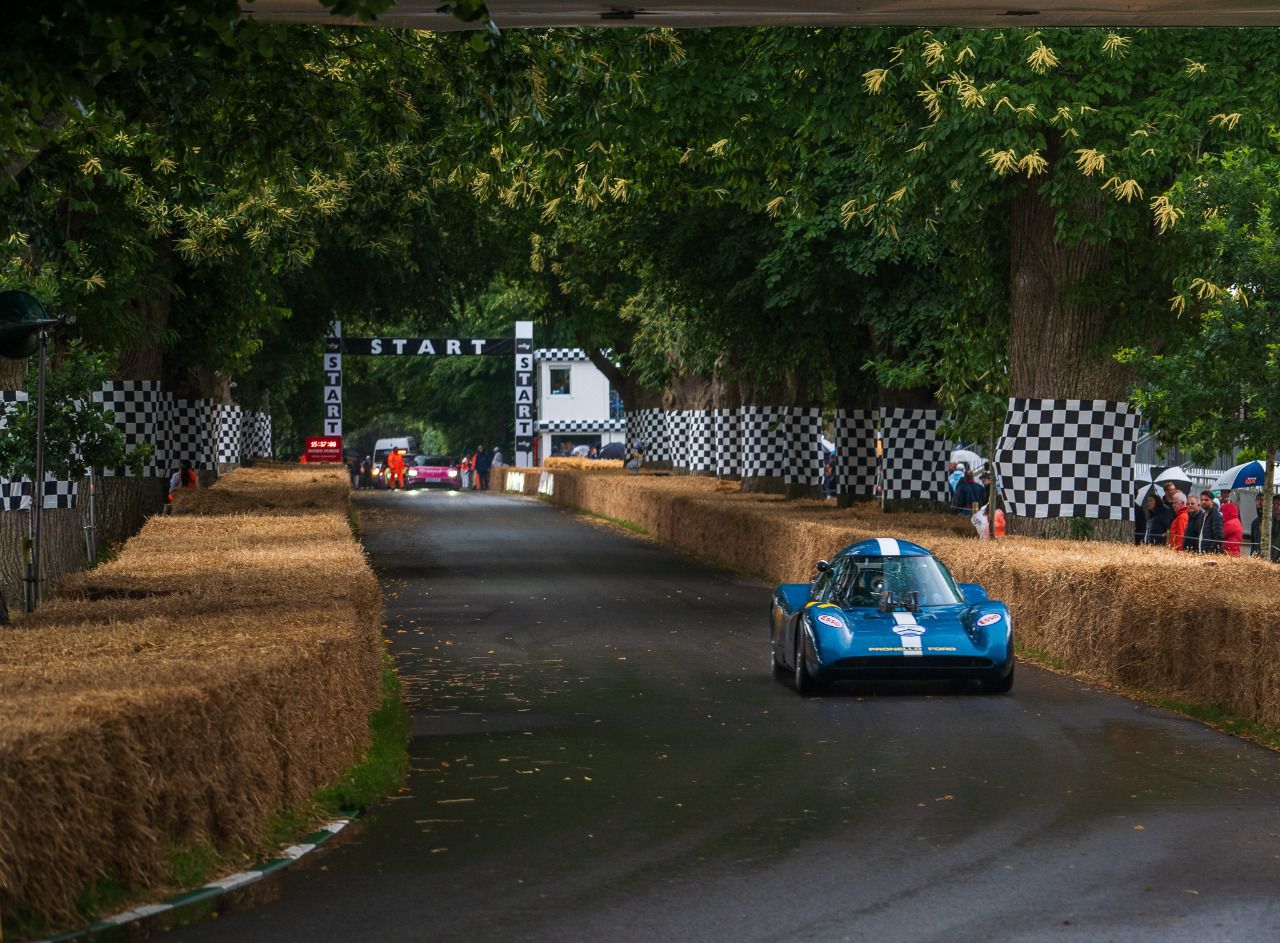 Huayra Pronello-Ford durante la HillClimb de Goodwood FoS (Autor: Alvaro Muro)