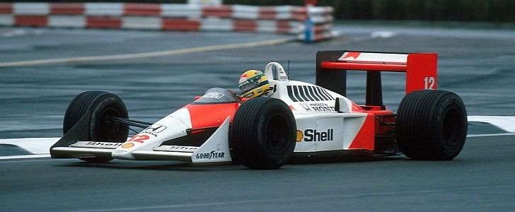 Ayrton Senna y su mítico MP4/4