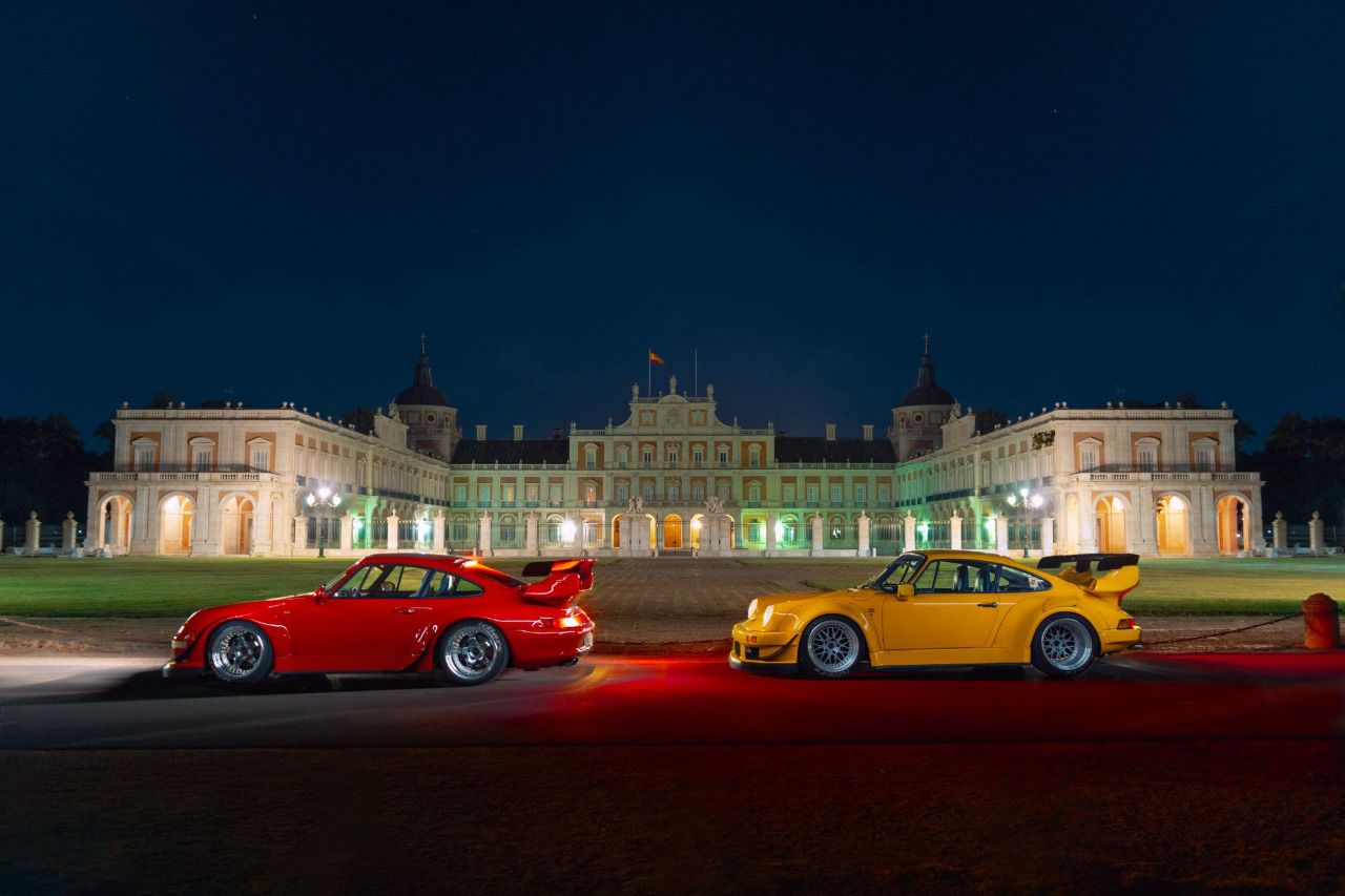 Porsche RWB 993 y 930 juntos (Autor: Raúl Crespo)