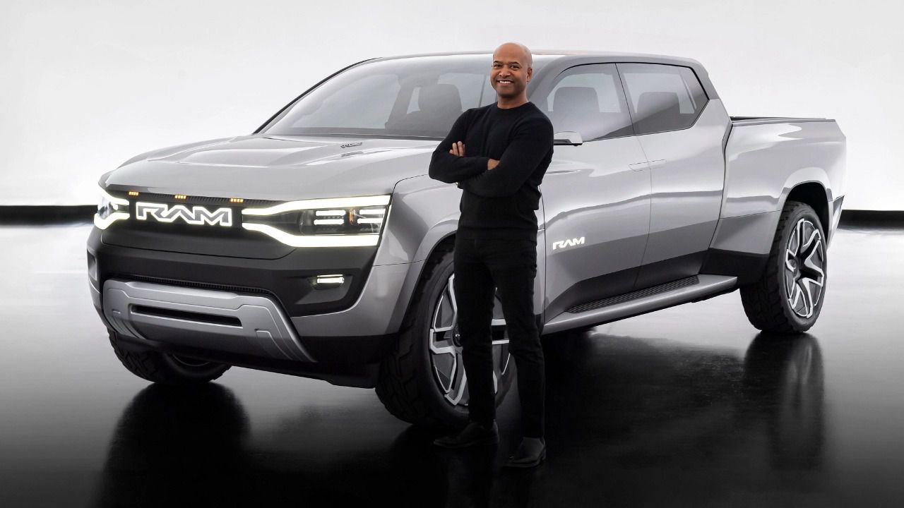 Prototipo RAM 1500 Revolution BEV Concept 2024 presentado en el CES de 2023