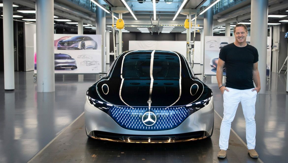 Concepto vehículo SUV eléctrico Mercedes-Benz Vision EQS