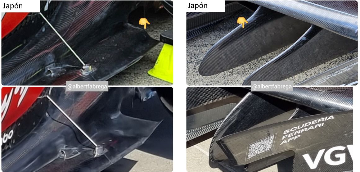 Modificaciones en el suelo del SF-23