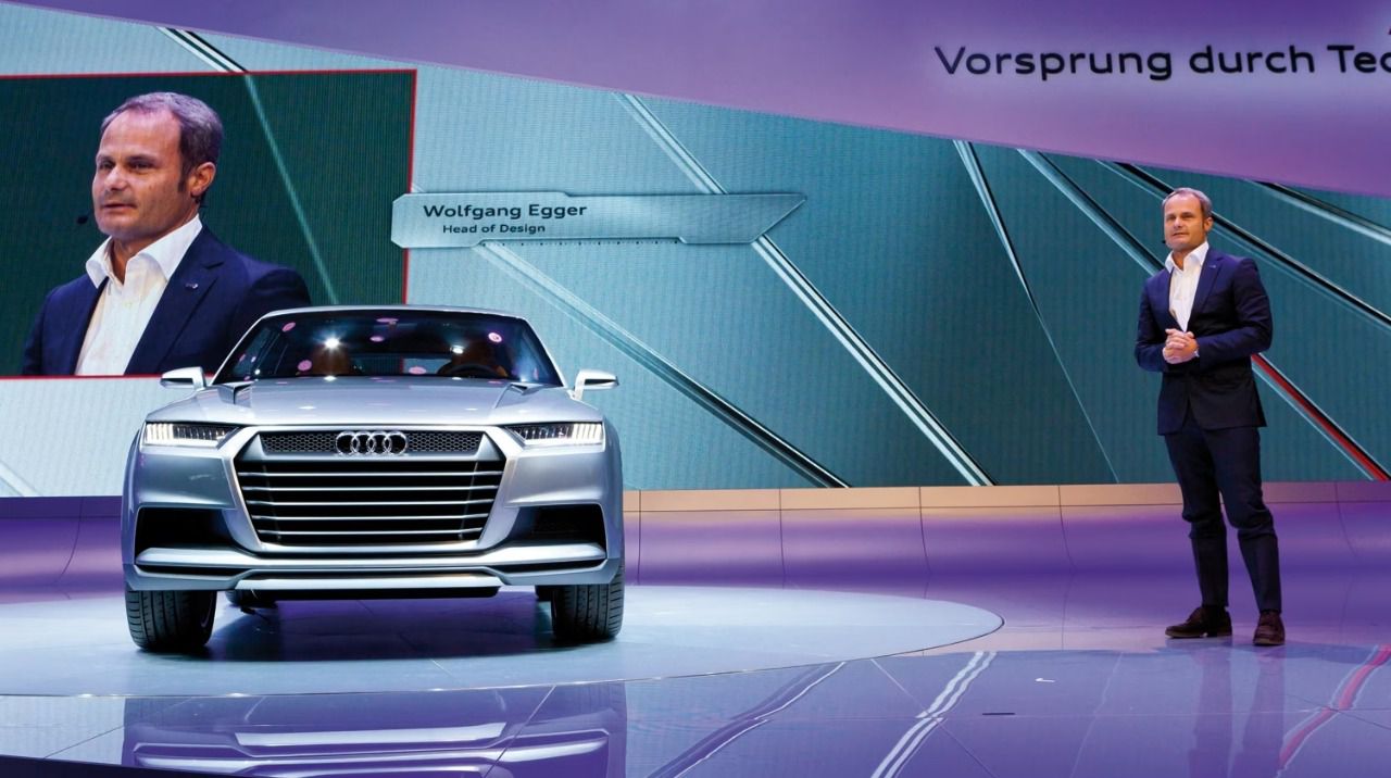 Prototipo Audi Crosslane Concept presentado en el Salón del Automóvil de Paris en 2012