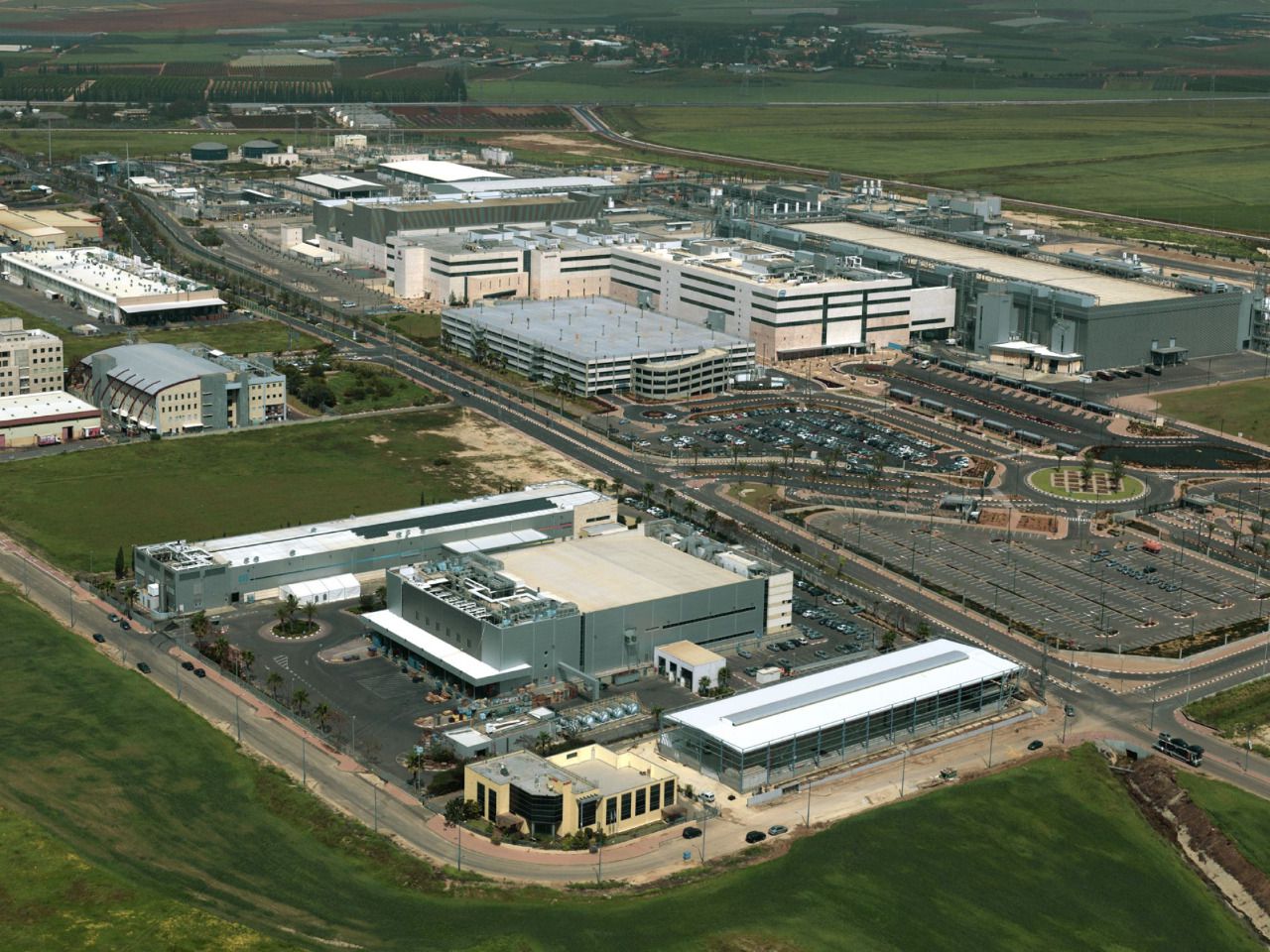 La fábrica de Intel ubicada en Kiryat Gat emplea a unos 5.000 trabajadores
