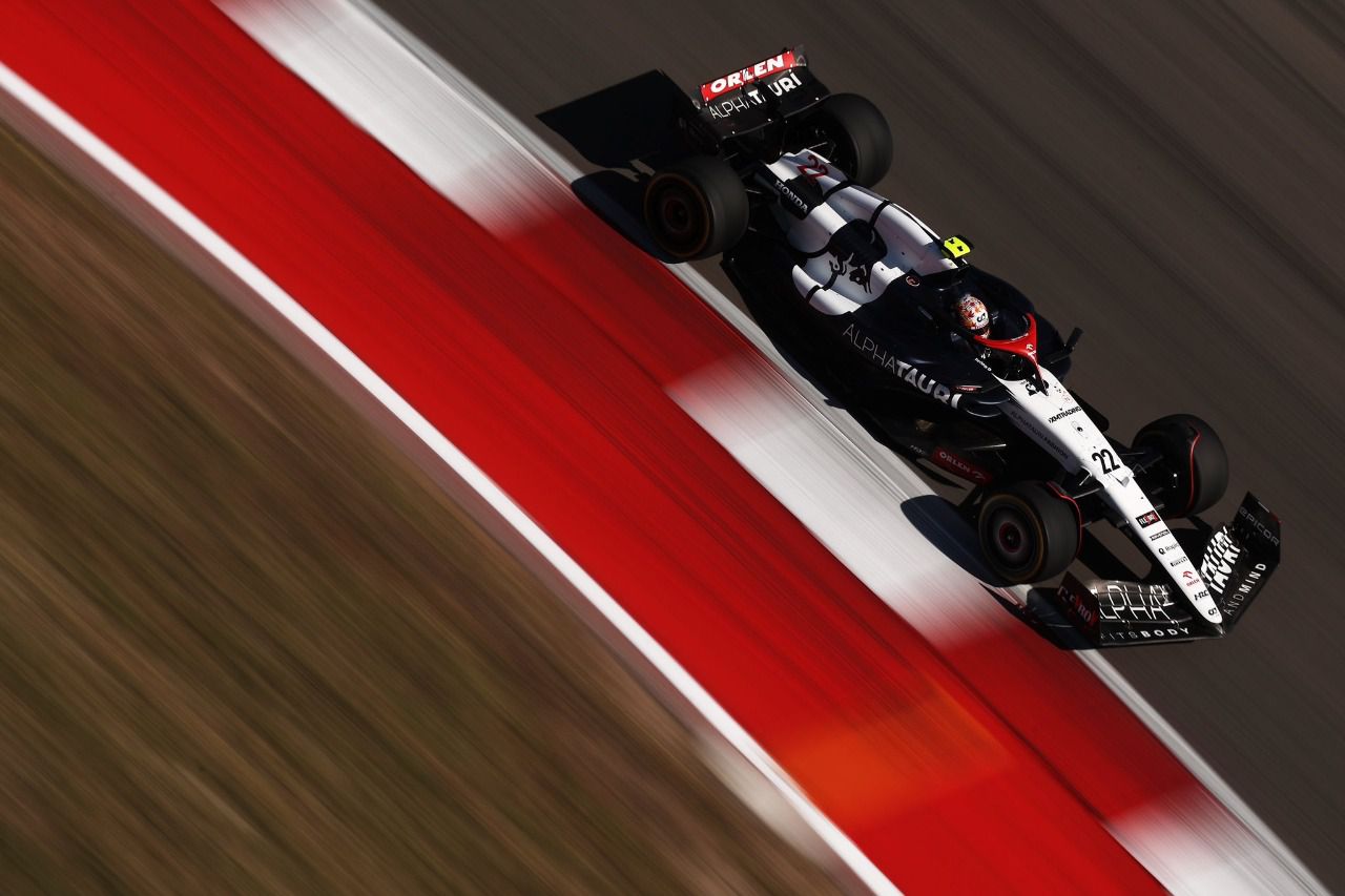 Yuki Tsunoda durante el GP de Austin 2023
