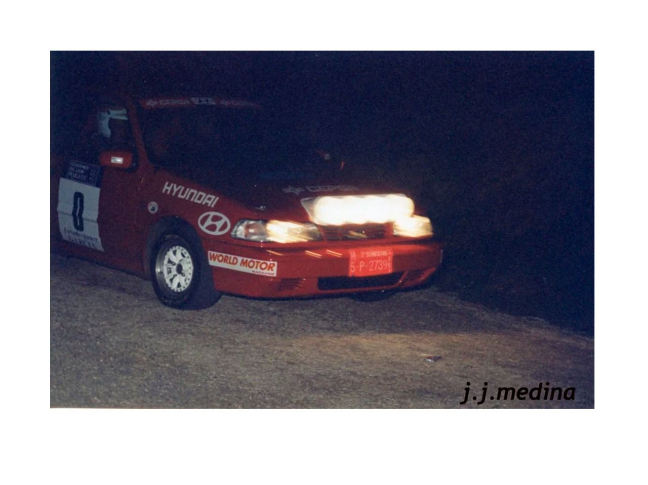 Hyundai Pony Cup – Coche 0 Rally Costa del Sol ‘97 (Autor: JJ Medina)