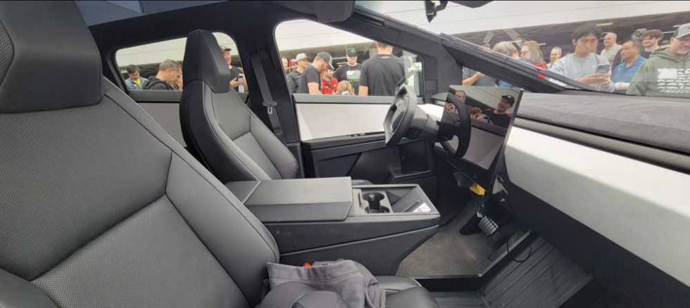 Interior Tesla Cybertruck