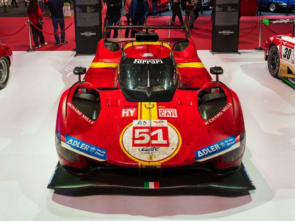 Ferrari 499P #51, ganador de las 24 Horas de Le Mans 2023