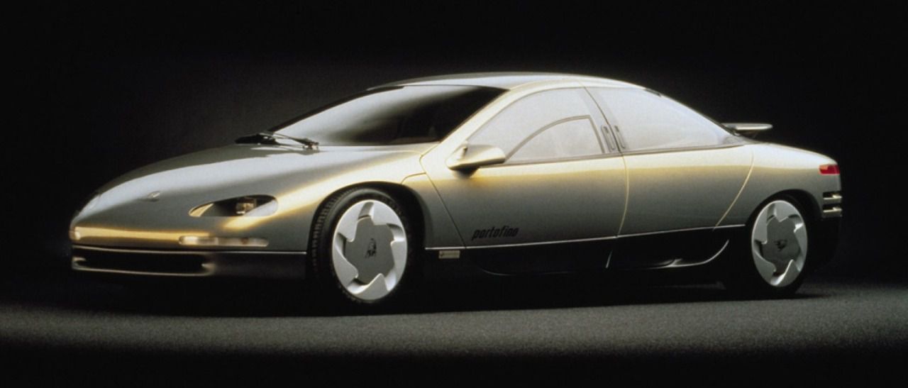 Prototipo Chrysler Portofino presentado en el Salón del Automóvil de Frankfurt de 1987