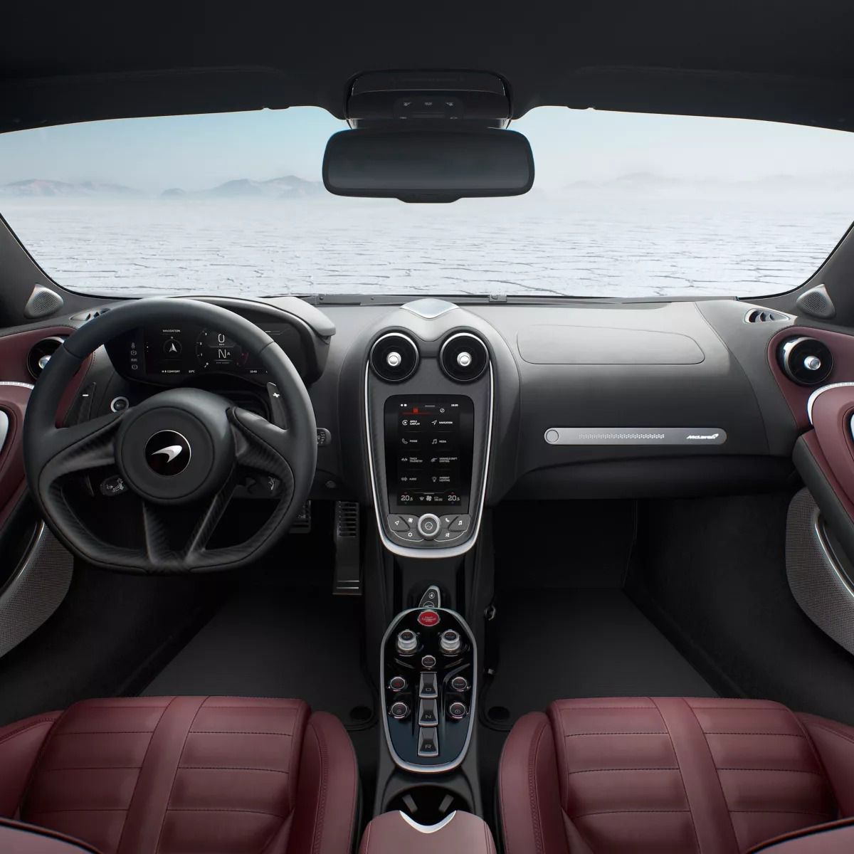 Interior del McLaren GTS