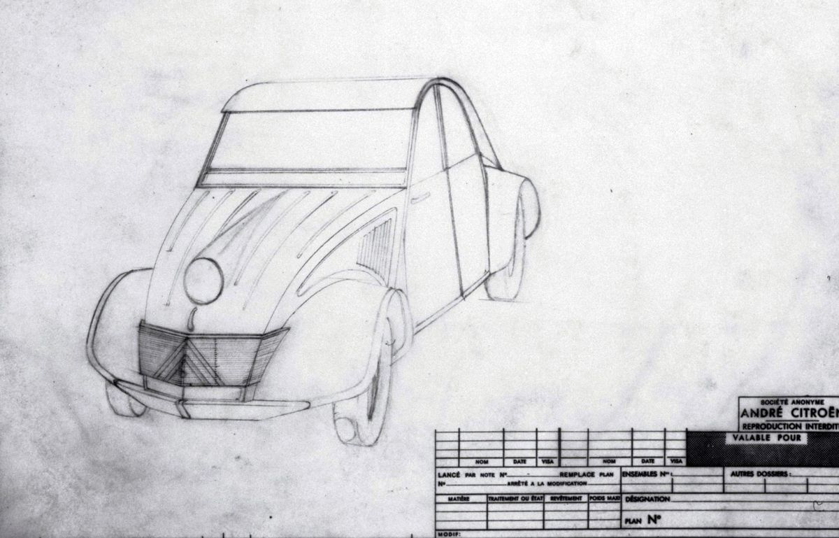 Plano inicial del proyecto TPV y futuro modelo exitoso 2CV