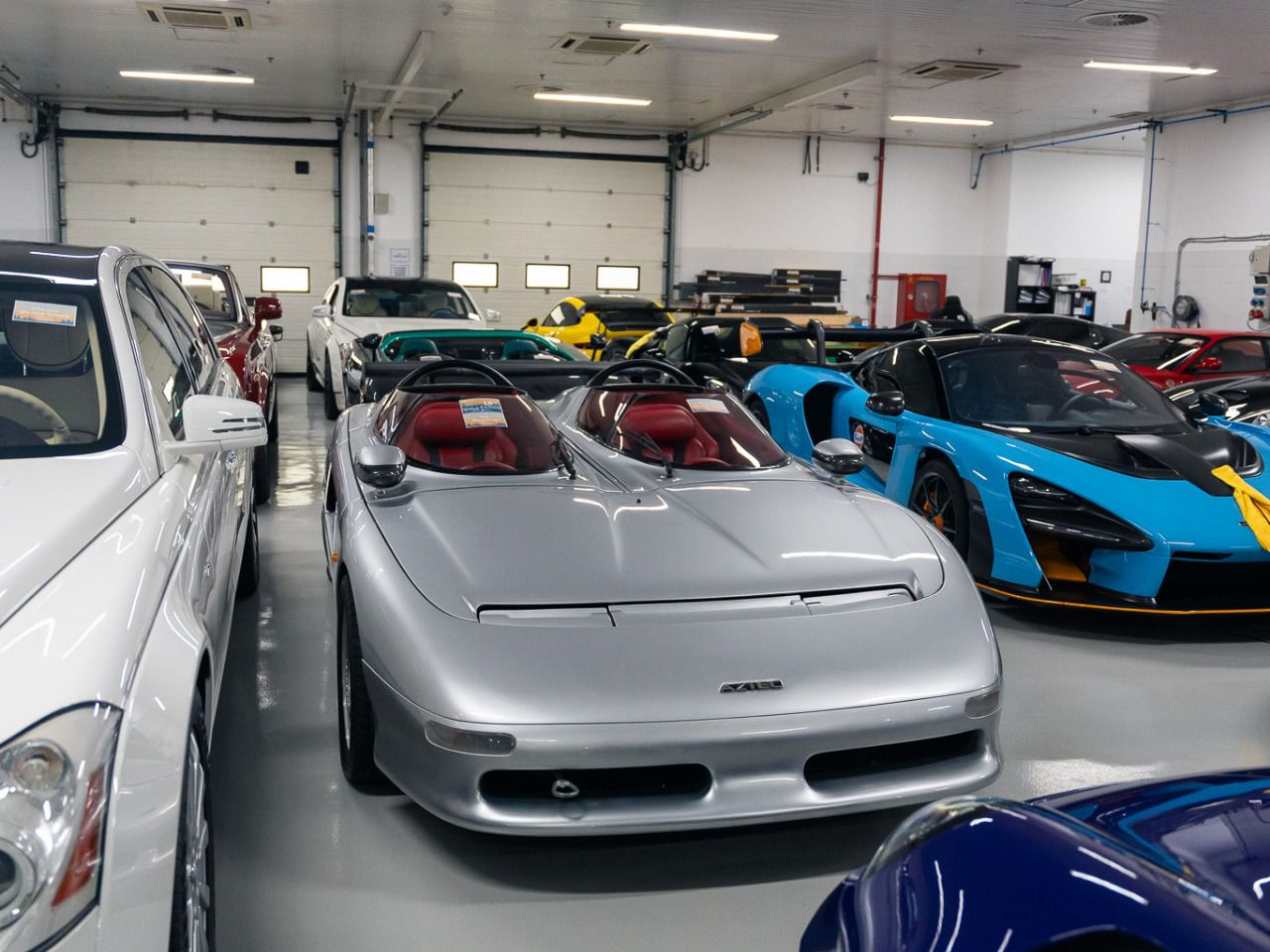 Italdesign Aztec Barchetta en la subasta de Bonhams de Yas Marina (Autor: Alvaro Muro)