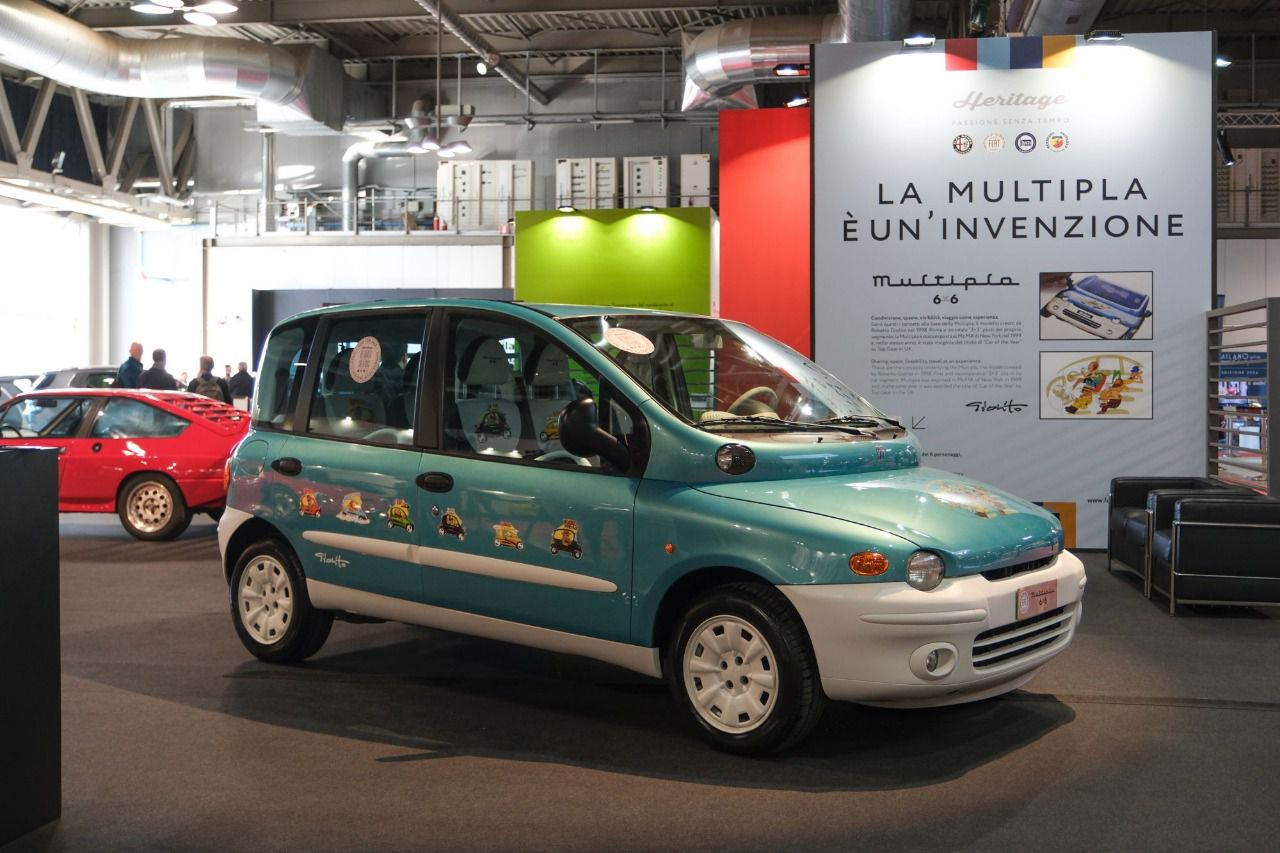 Fiat Multipla 6x6 one-off en la Milano Autoclassica 2023