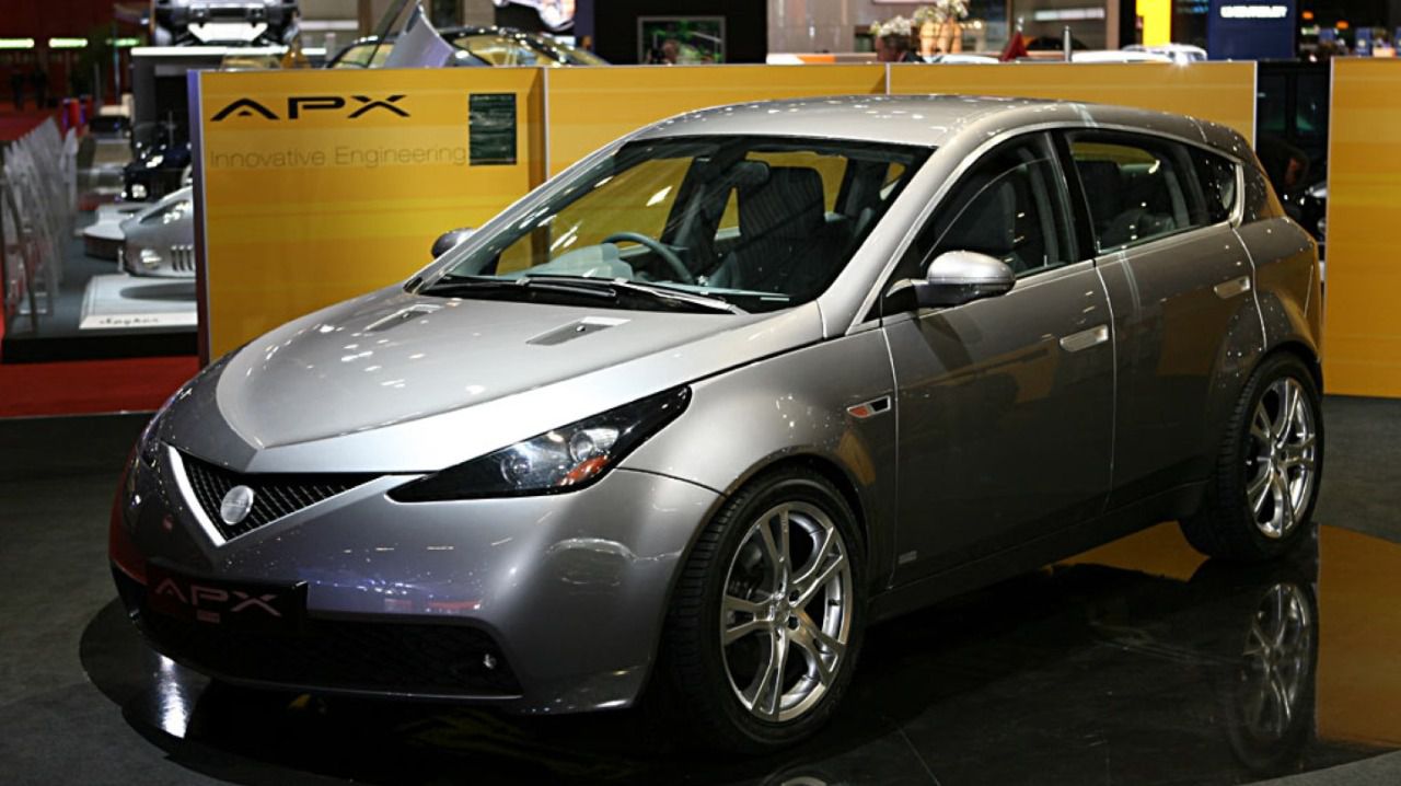 Prototipo Lotus APX presentado en el Salón del Automóvil de Ginebra de 2006