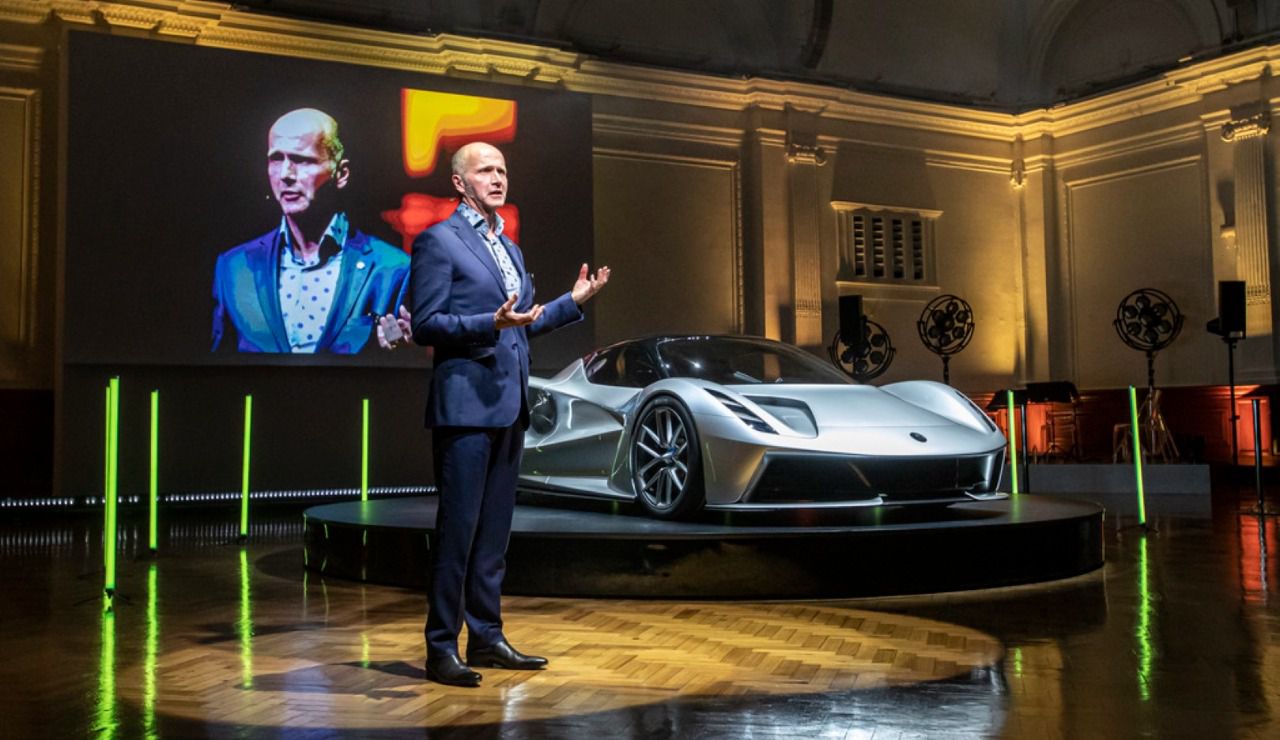 Presentación oficial del concepto hiperdeportivo eléctrico Lotus Evija