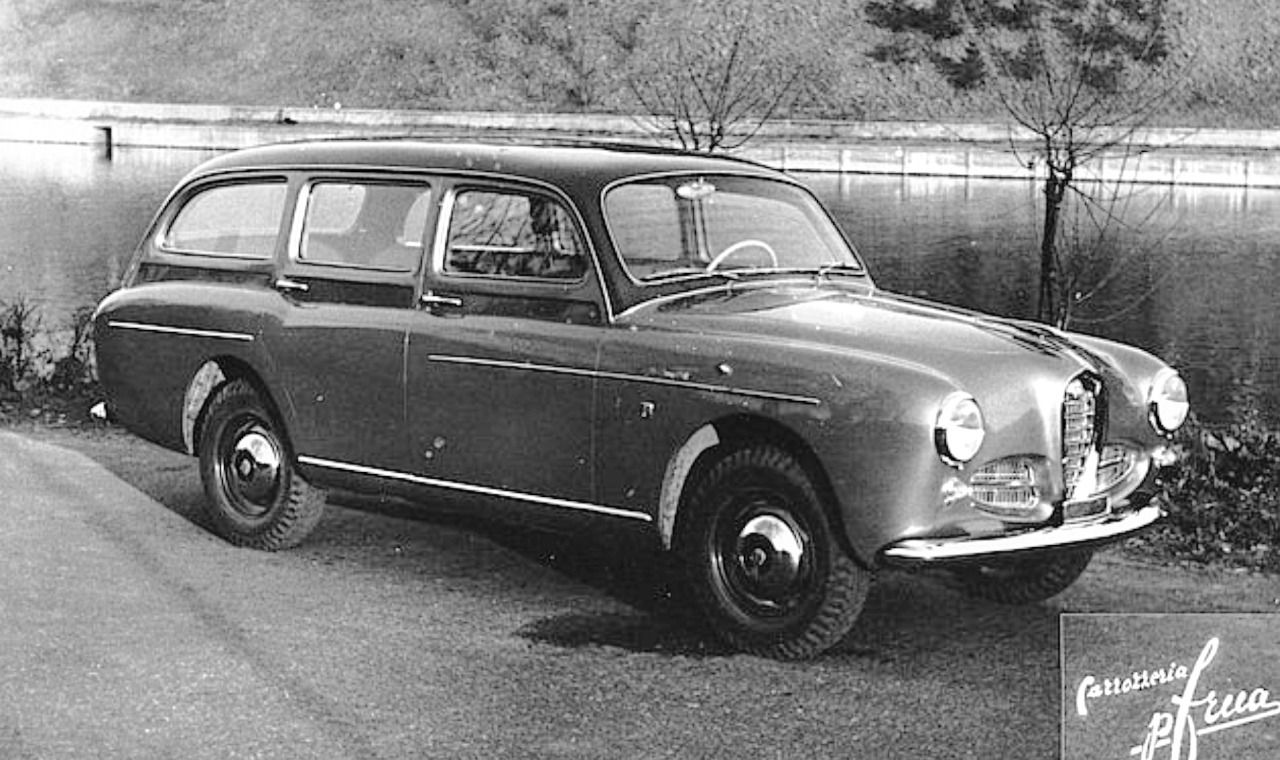 Alfa Romeo 1900 Giardinetta diseñado por Carrozzeria Frua en 1954